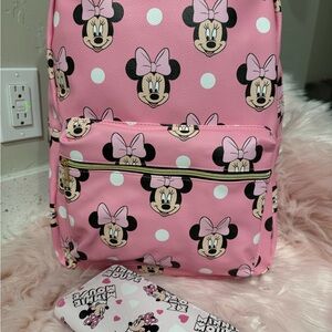 Disney Minnie Mouse Pink Backpack